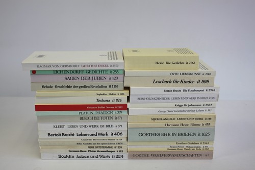 Insel verlag taschenbücher - insel,