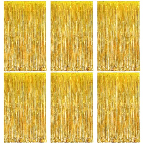 Gold lametta vorhang - lametta, set
