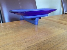 Wohnzimmer Wandlampe Lampe Glas blau Murano 80er/90er Jahre