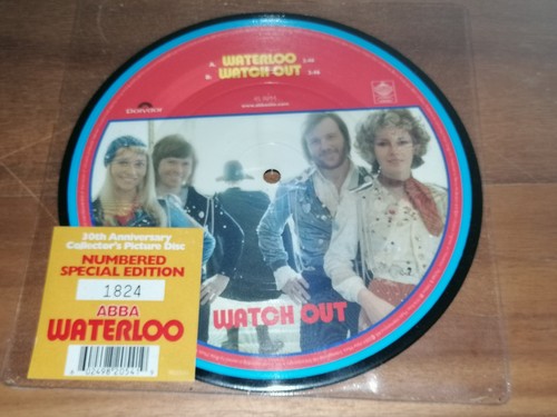 Abba waterloo rare 7 - abba, 7”