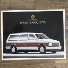 (USA) Chrysler Town&Country/Voyager Typ S Prospekt/brochure/folleto/opuscolo 89