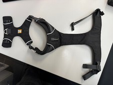 Ruffwear Geschirr No Escape L/XL in grau mit 2 Anleinmöglichkeiten, wie NEU 