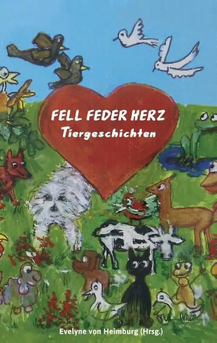 Fell feder herz - feder,