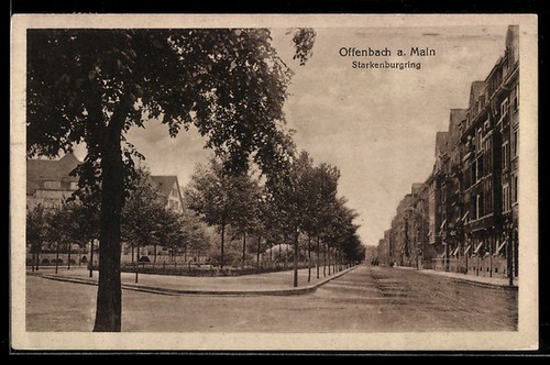 Ansichtskarte offenbach - ansichtskarte,