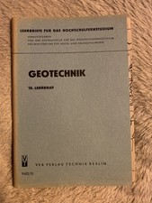 Geotechnik . mit 10 Karten