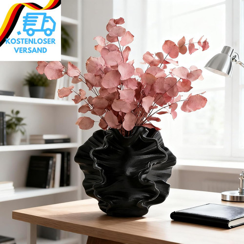 Keramik vase sukiypo - sukiypo, schwarz