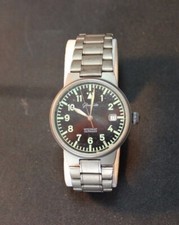 Glashütte Original Spezimat 10-30 Navigator Pilot Titan Uhr Militär 