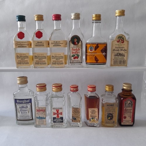 Miniatur schnapsflaschen - miniatur,