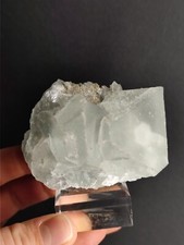 🔥Grün graue Fluorit Stufe