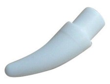 Lego 50x kleines Horn weiss