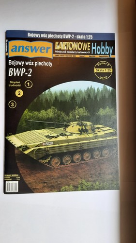 Kartonowe hobby answer bwp - kartonowe, 2