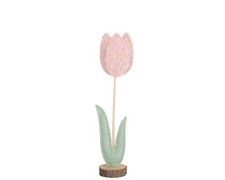 Dekoblume Tulpe 8x35cm mit