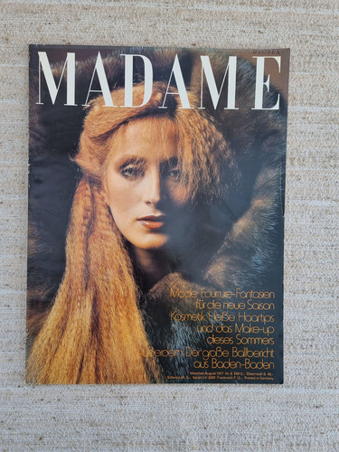 Madame mode modezeitschrift - madame,