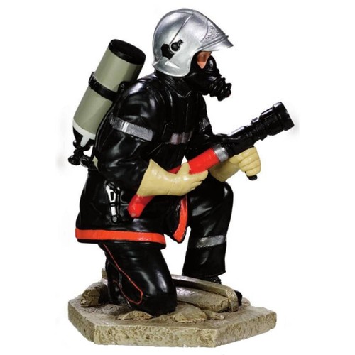 Französischer feuerwehr mann - französischer,