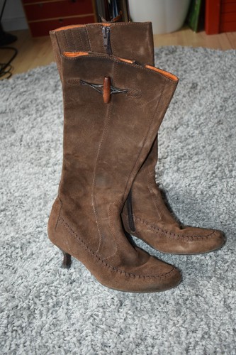 Wildleder pocahontas mokassin - wildleder,