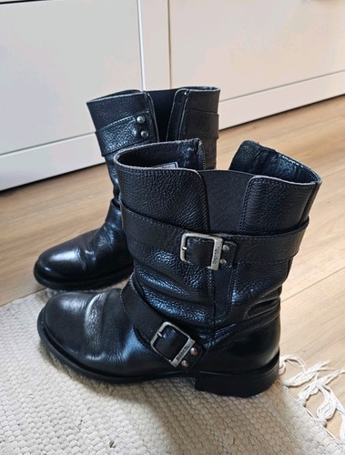 Bench damen biker boots leder - bench,