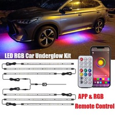 6x car LED underbody lighting