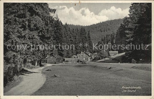 Friedrichroda grund - im,