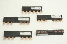 5x SIEMENS 3RV1915-3AB Sammelschiene Phasenschiene 3RV19153AB