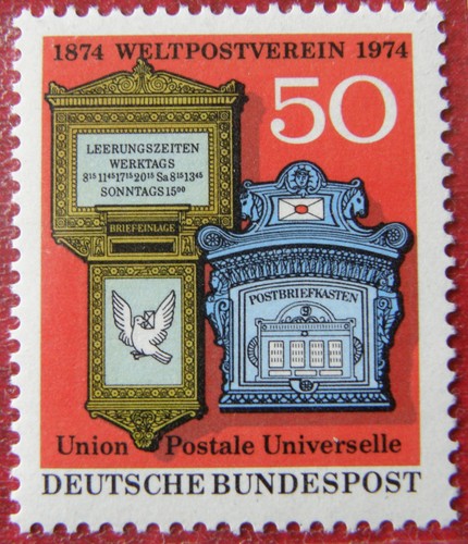 Bund brd 1974 100 jahre - brd, 1974--