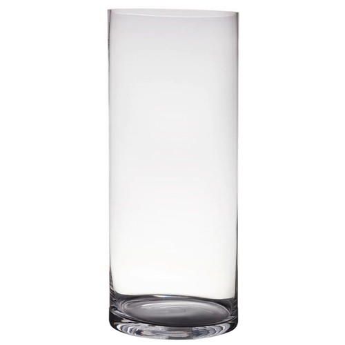 Glas bodenvase zylinder cold - zylinder,
