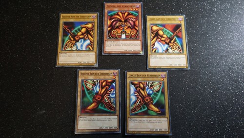 Yugioh exodia komplett - yugioh,