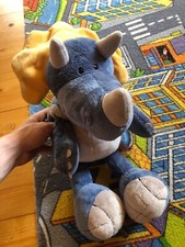 Nici Triceratops plush RARE