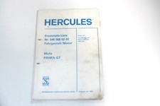 Ersatzteilkatalog Teilenummern Spare parts manual Hercules Mofa Prima GT Typ 545