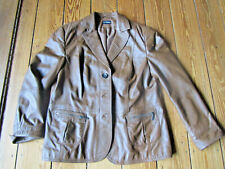 schicke Gerry Weber Samoon Damen Lederjacke, Gr. ca 40/42