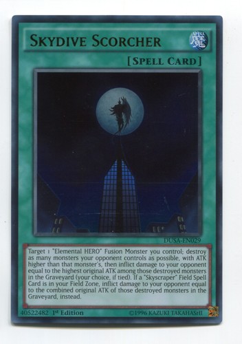 Skydive scrocher - yu-gi-oh!,