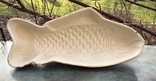 Vintage alte Keramik Fischform