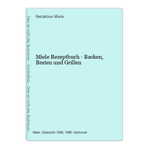 Miele rezeptbuch backen - miele,