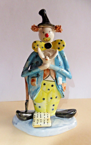 Clown mit spaten schaufel - mit, +
