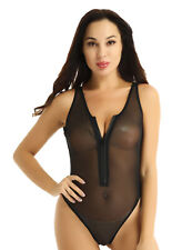 DE Damen Transparent Body Mesh