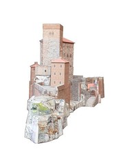 Kartonmodell Reichsburg Trifels 1:225 RAWOcut