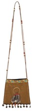 Tasche Indianerin 18x18cm mit