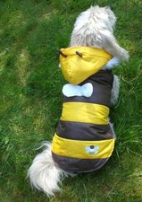 Hunde Wintermantel Parka `Kleine Biene` extra weich Jacke Wedelshop XXS XS S M L