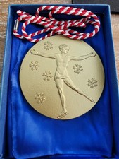 Olympia Medaille Bronzemedaille zur Olympiade 1928 St Moritz, Schweiz