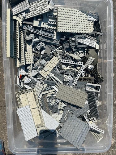 Lego steine grau 1kg - steine,