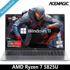 ACEMAGIC 16,1" Gaming Laptop AMD Ryzen 7 5825U Prozessor 16GB DDR4 512GB WiFi6