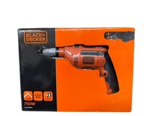 Black+Decker CD714CREW2 – Schlagbohrmaschine, 710 Watt / Schnellspannbohrfutter