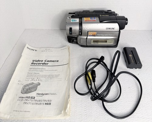 Sony handycam ccd trv815 - sony, hi8