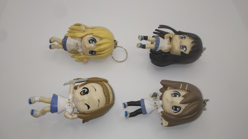 On figures keychain - k-on,