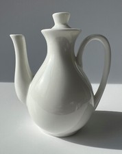 ROSENTHAL Fine Bone China Porzellan Kännchen Milch Öl ESSIG Serie JADE weiß RAR