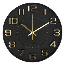Wanduhr mit ziffernblatt - wanduhr, 3d-ziffernblatt