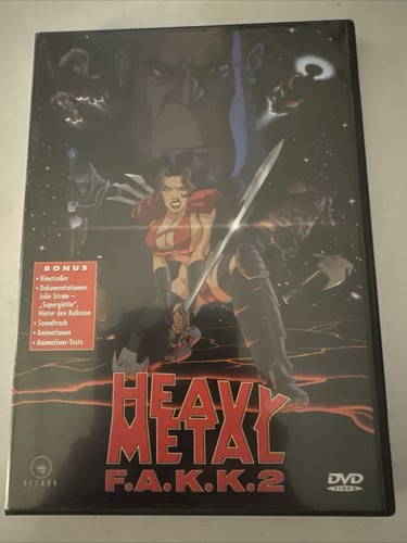 Heavy metal dvd - heavy, f.a.k.k.2
