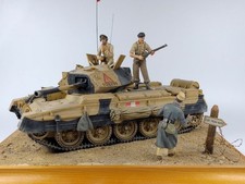 Gebautes Diorama im Maßstab