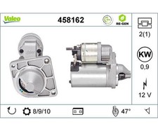 VALEO Starter Anlasser 12V 0,9kW für Opel Ford Fiat Alfa Lancia Abarth