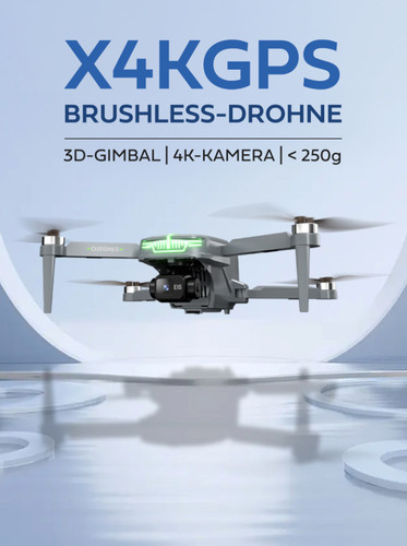 X4kgps brushless drohne - brushless-drohne, mit