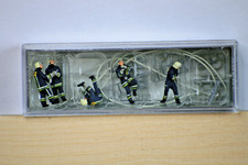 Preiser 10485 HO 1:87; Feuerwehrmänner in moderner Einsatzkleidung  ; NEU & OVP